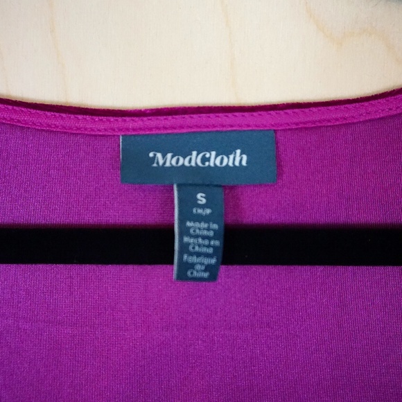 Not Your Babydoll Anymore Velvet Mini Dress by ModCloth - Picture 7 of 7